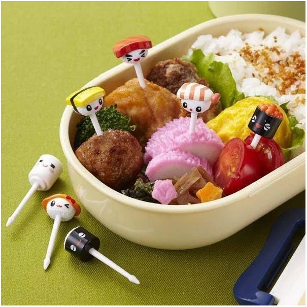 Torune Smiley Sushi Food Pick 7pcs - Image 3