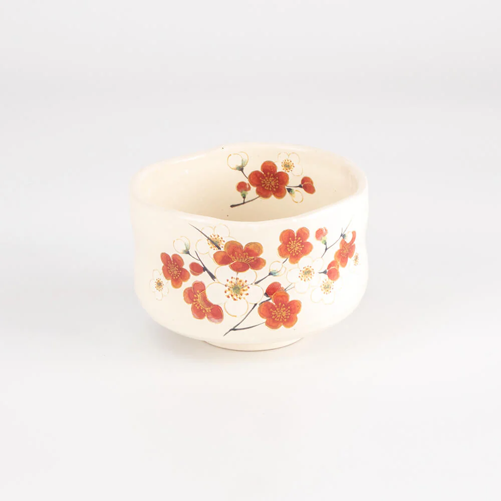 Manyo Kobiki Floral Matcha Bowl 5P Set - Image 2