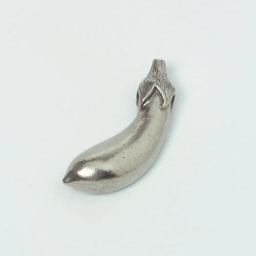 Aika Tin Vegetable Chopstick Rest - Eggplant
