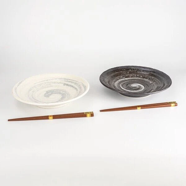 Arabori Swirl Plate 2P Set - Image 2