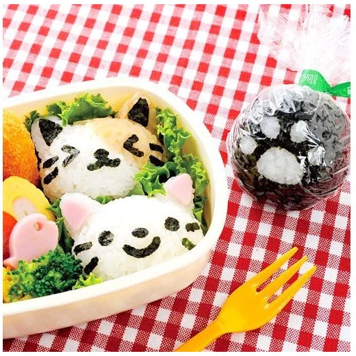 Arnest Cat Onigiri Mould Set - Image 3