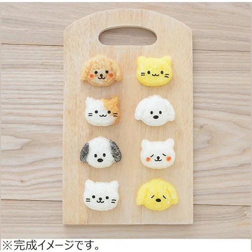 Arnest Dog & Cat Wannyan Ongiri Mould Mini ×2 - Image 4