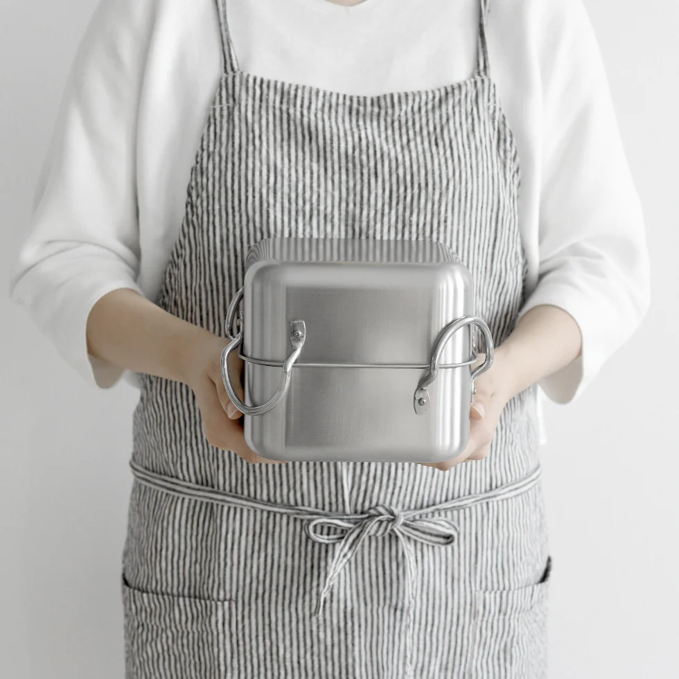 Arnest Stainless Steel Tempura Deep Frying Square Pot Set 16cm - Image 5