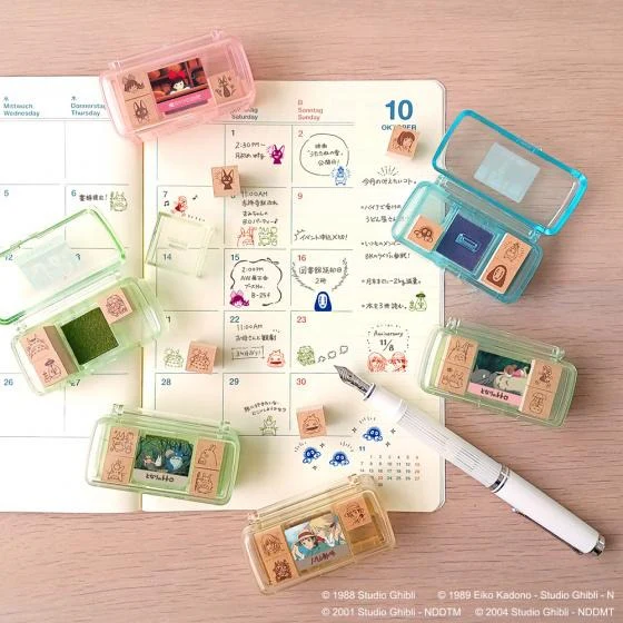 Beverly My Neighbour Totoro Neko Bus Mini Wooden Stamps - Image 5