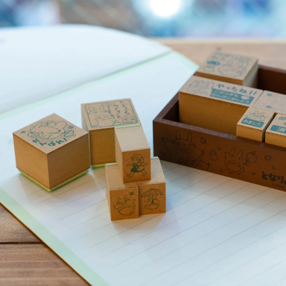 Beverly – Totoro Wooden Reward Stamp Set - Image 3