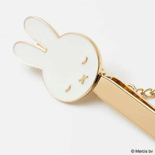 Bruna Miffy Face Clip Key Holder - Sleeping Miffy - Image 3