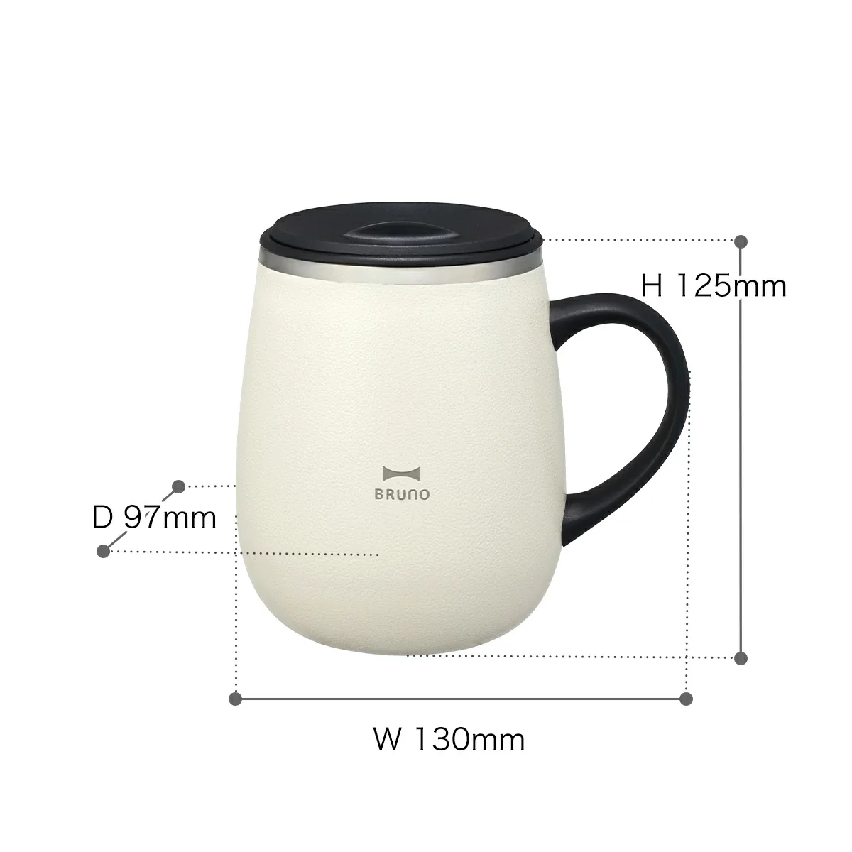 Bruno Stainless Mug Tall 460ml - Image 31