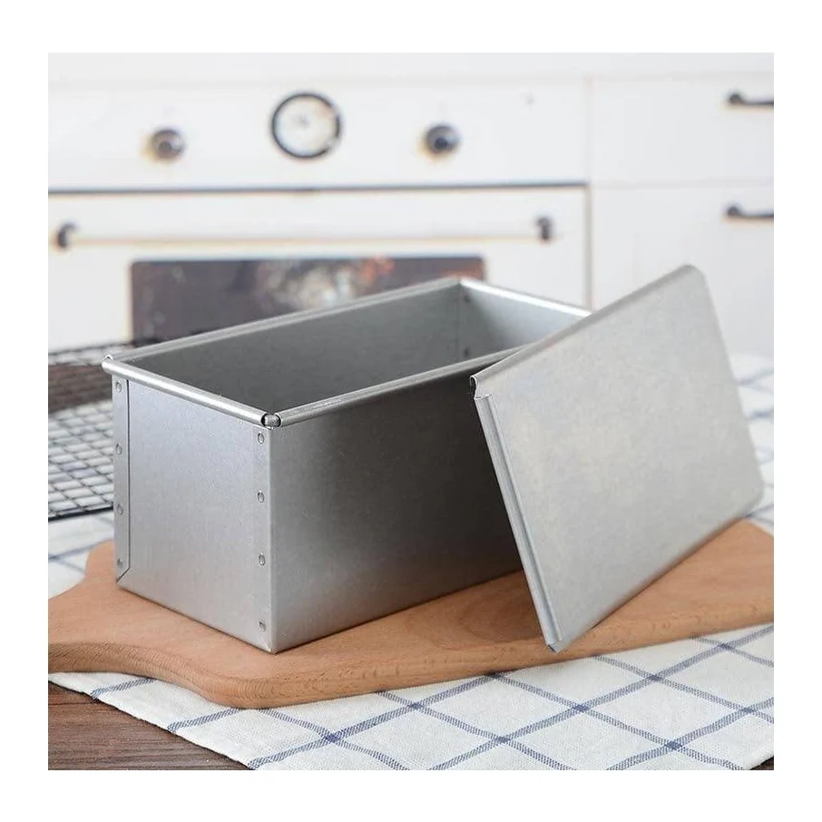 CakeLand Shokupan Bread Baking Pan With Lid Rectangle 1 Kin