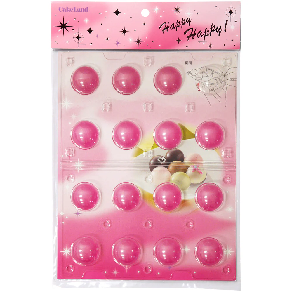 Cakeland Tiger Crown Kirari Chocolate Ball Mold