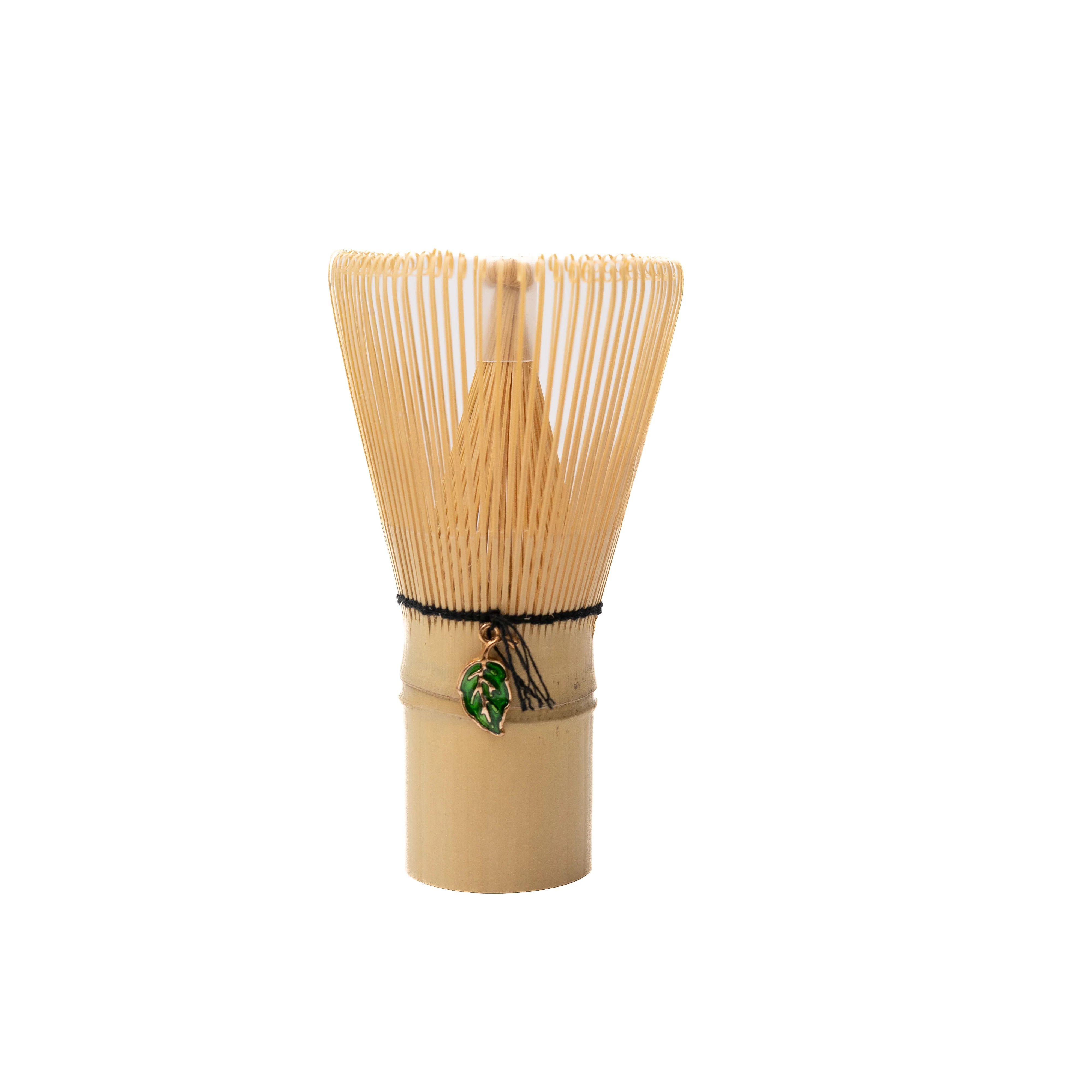 Chasen Matcha Tea Whisk 100 Prong - Green Leaf + Scoop - Image 5