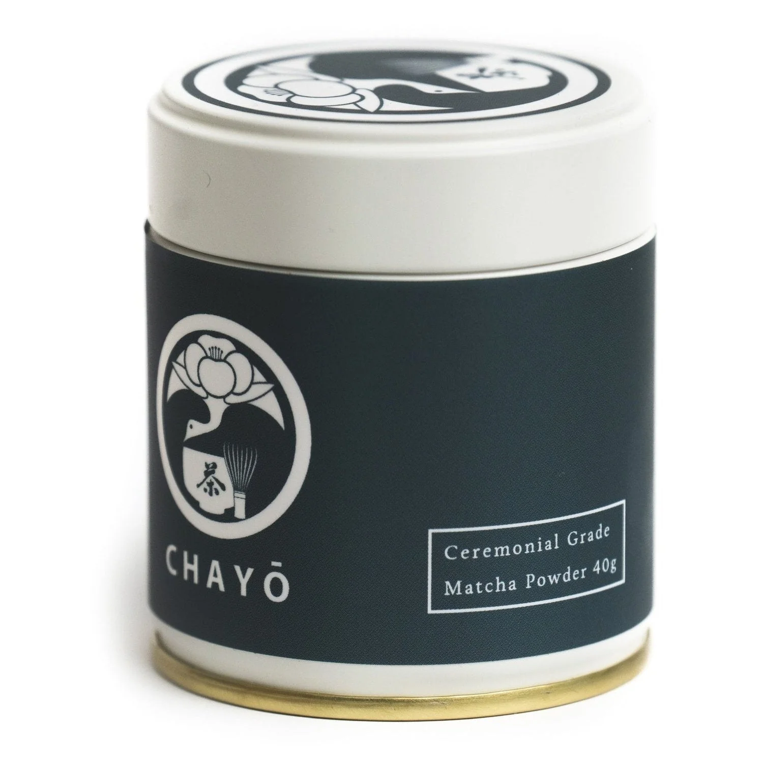 Chayo Ceremonial Matcha Powder Tin 40g チャヨウのお抹茶 - Image 4