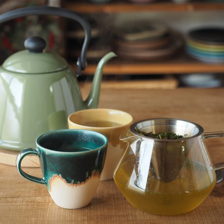 Chips Bread&Rice Mug - Turquoise Blue - Image 5