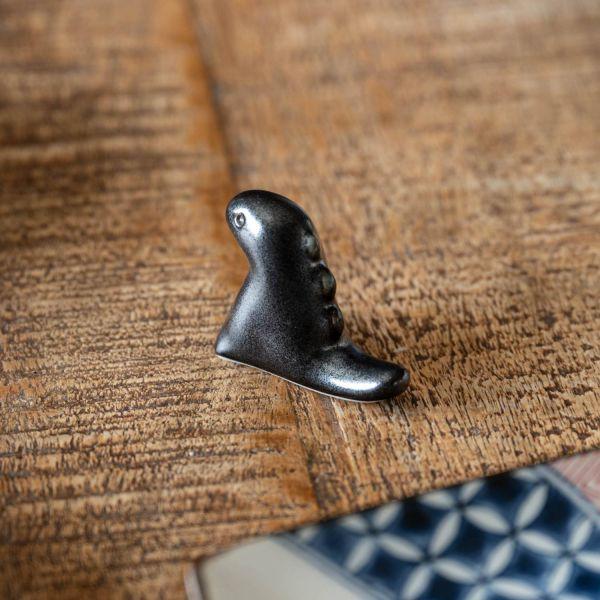 Edokko T-Rex Dino Chopstick Rest - Black x Blue - Image 2