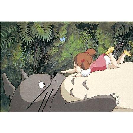 Ensky My Neighbour Totoro - Sleeping on top of Totoro's Belly - 300 Pieces - 26 x 38cm