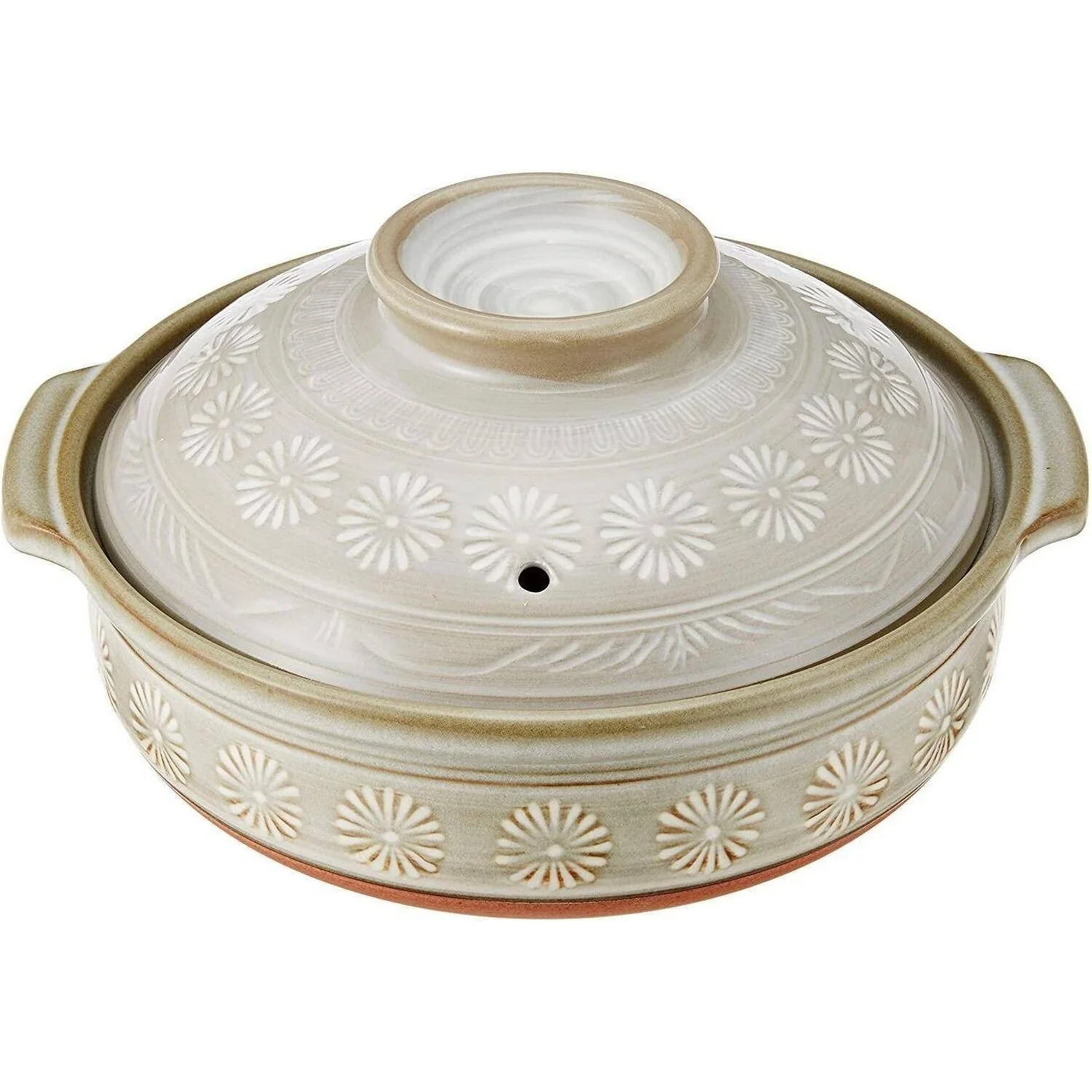 Ginpo Hana Mishima Claypot 2.2L Size 8 - Image 8