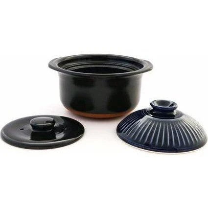 Ginpo Kikka Rice Multi Clay Pot 1.1L Size 2