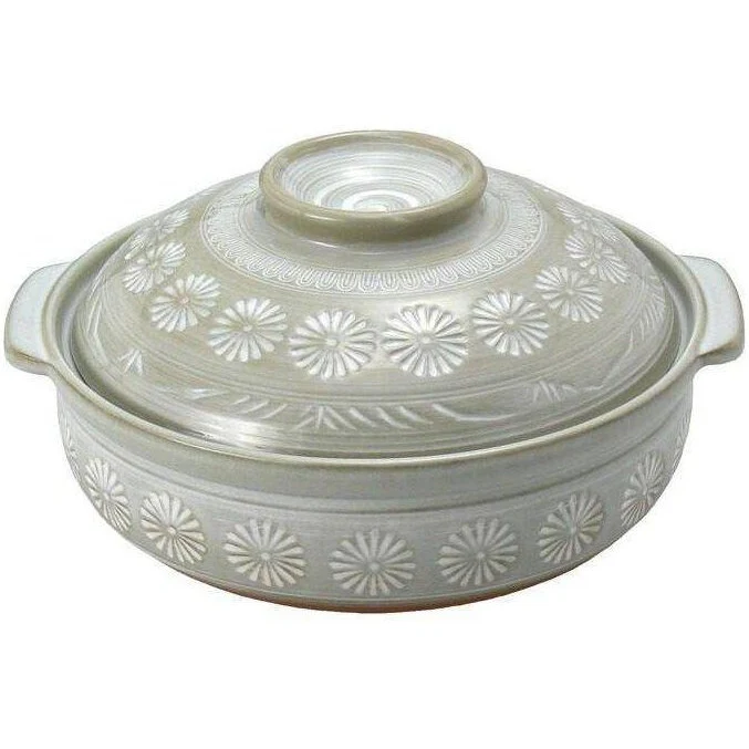Ginpo Hana Mishima Claypot 0.9L Size 6 - Image 7