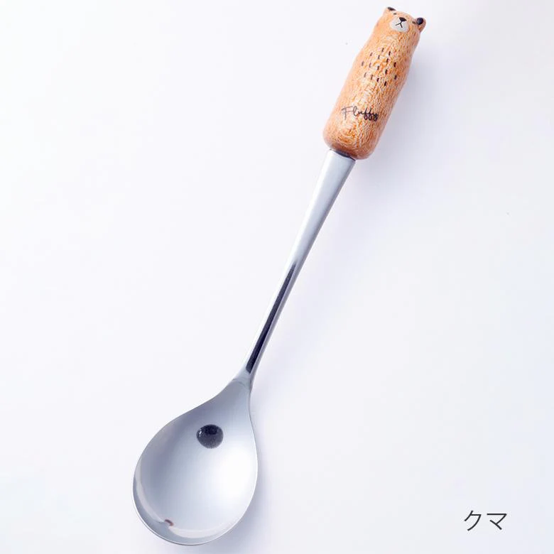 Grapport Fluffy Kuma Bear Tea Spoon