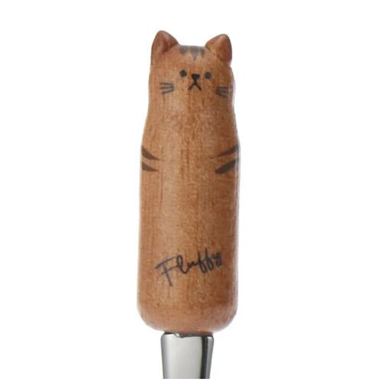 Grapport Fluffy Tora Cat Tea Spoon - Image 4