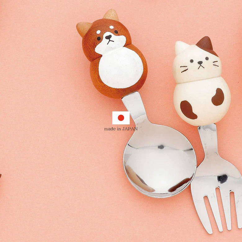 Grapport Plumpy Usagi Rabbit Kids Cutlery Set 2Pcs - Image 4
