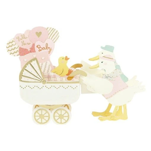 Greeting Life Baby Toy Duck Pop-up Card