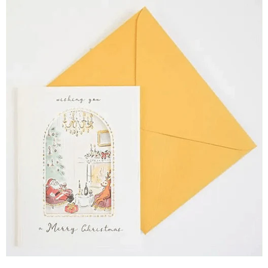 Greeting Life Christmas Luxury Santa Card - Living - Image 3