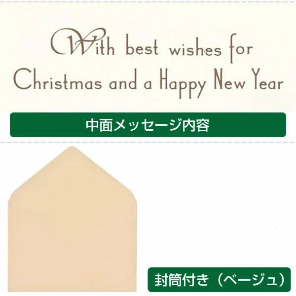 Greeting Life Japanese Style Mini Santa Christmas Card Tokyo Asahi - Image 4