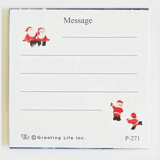 Greeting Life Mini SantaChristmas Pop-up Mini Card - Fireworks - Image 4