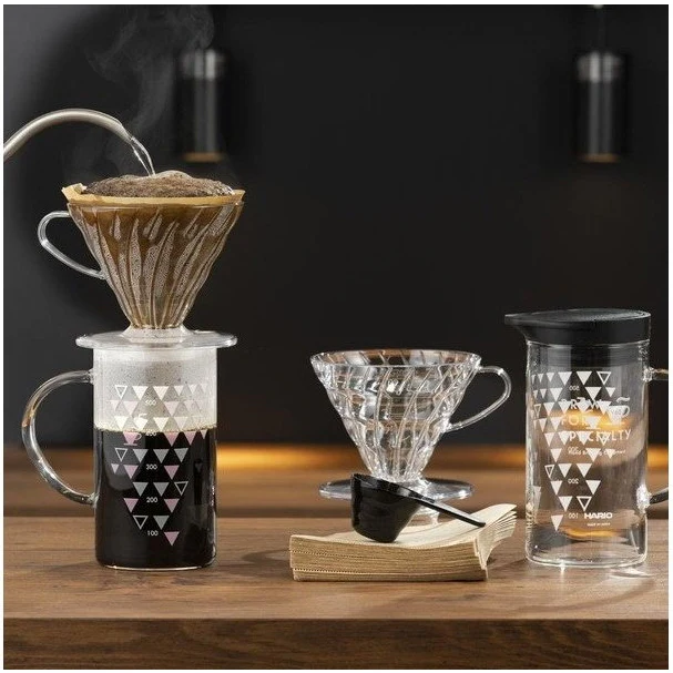 Hario V60 Dripper & Thermocolour Server Set - Image 3
