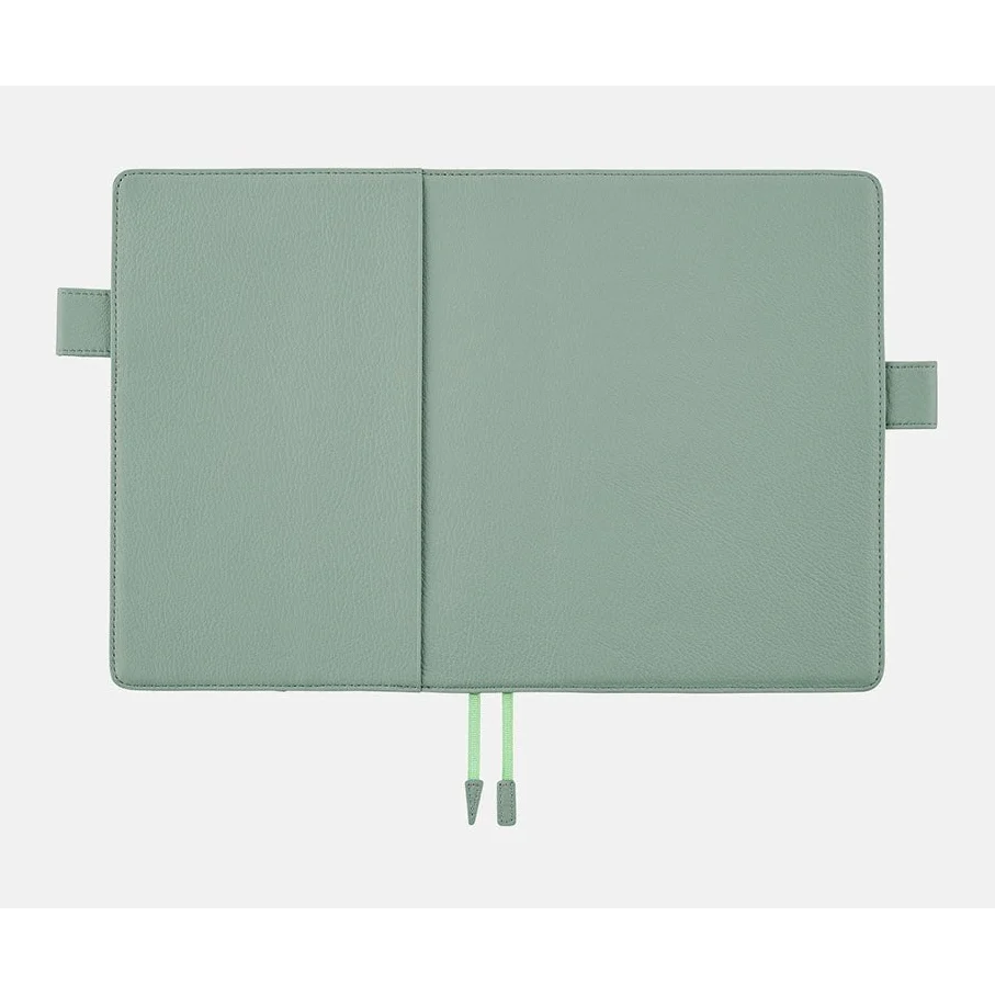Hobonichi Techo A5 Cousins Leather: Water Green Cover Only - Image 7