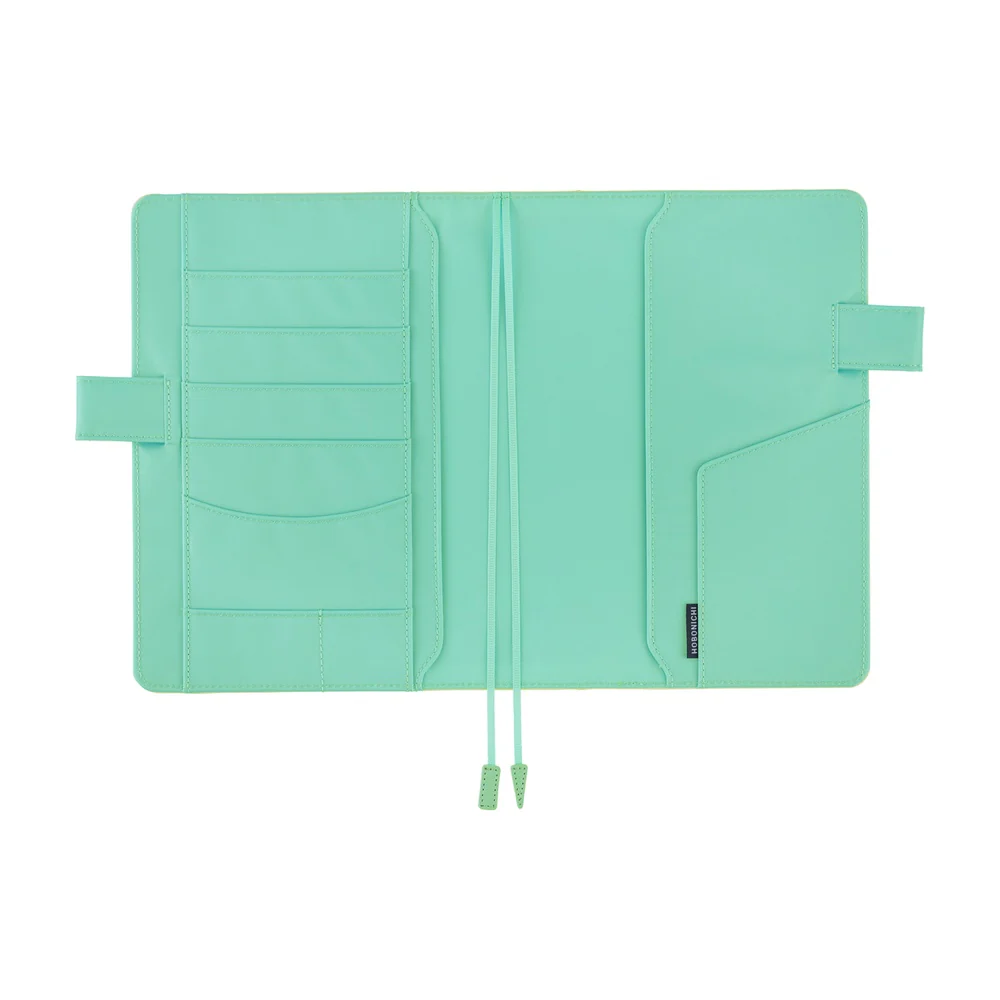 Hobonichi Techo A5 Cousins Planner Cover - Colors: Chamomile Mint - Image 4
