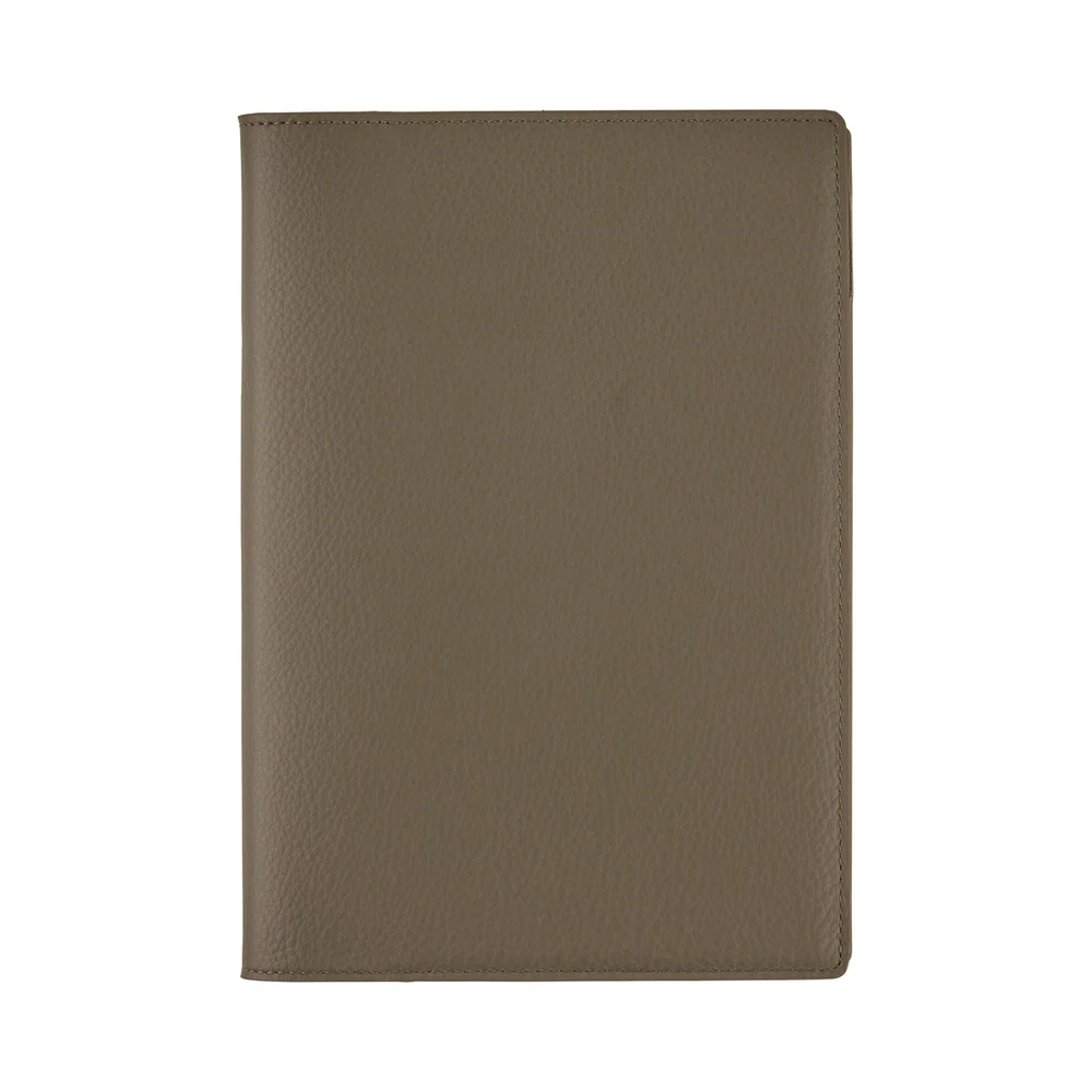 Hobonichi Techo A5 Cousins Planner Cover - Leather: Taut (Gray & Light Blue)