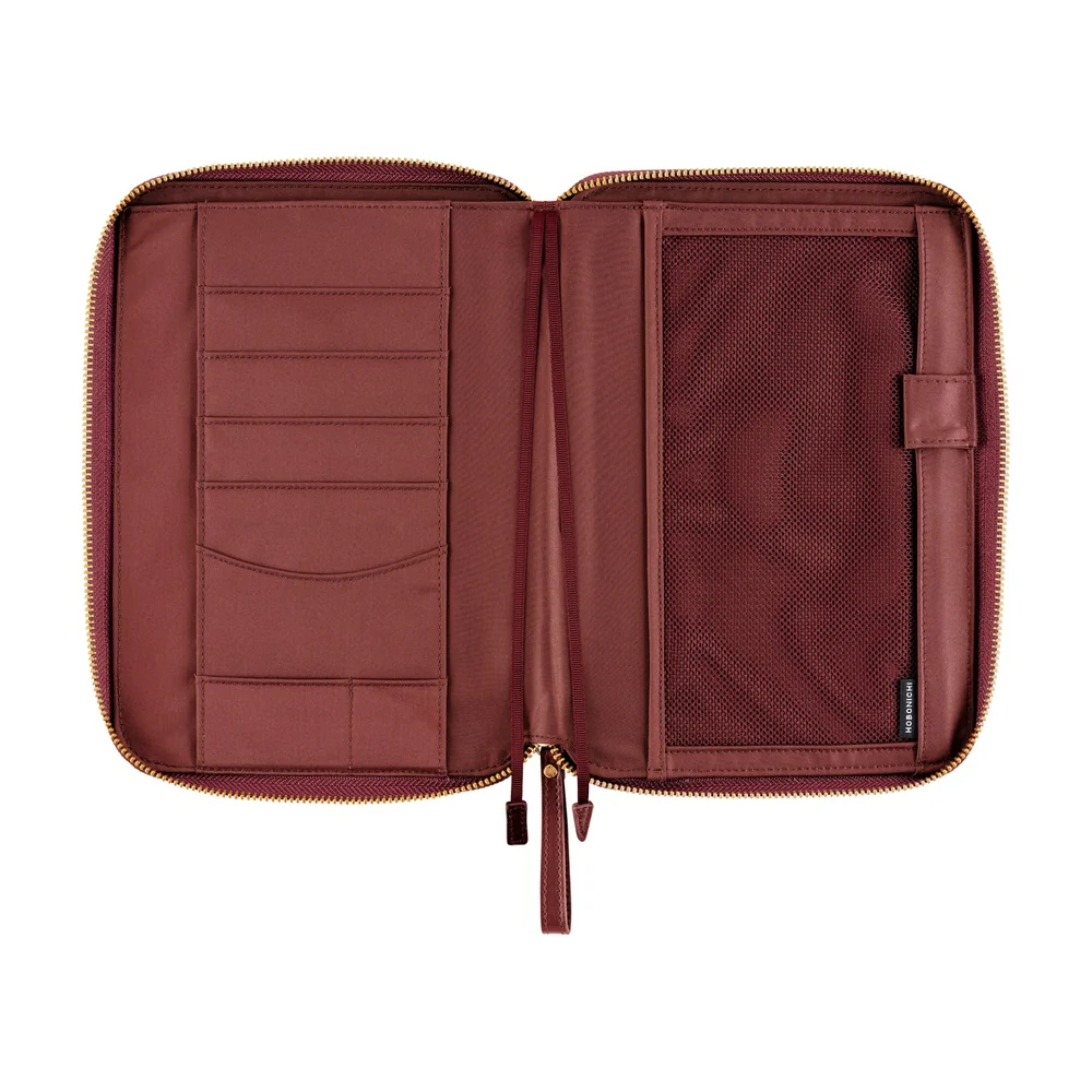 Hobonichi Techo A5 Cousins Planner Cover - Single Color: Amarone - Image 2