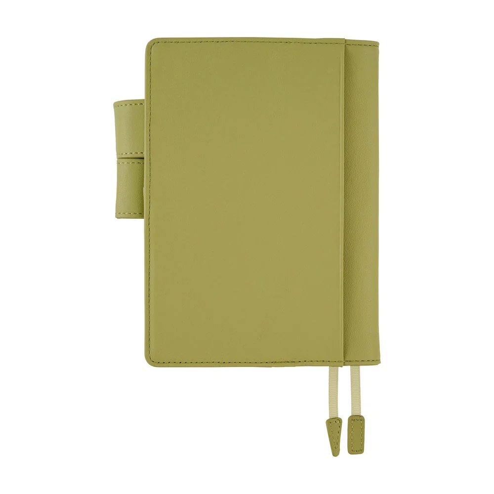 Hobonichi Techo A6 Original Planner Cover - Leather: Sage Green - Image 6
