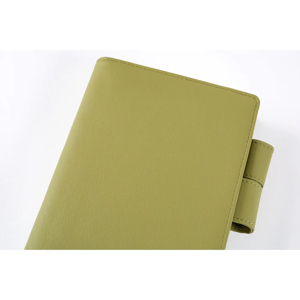 Hobonichi Techo A6 Original Planner Cover - Leather: Sage Green - Image 7