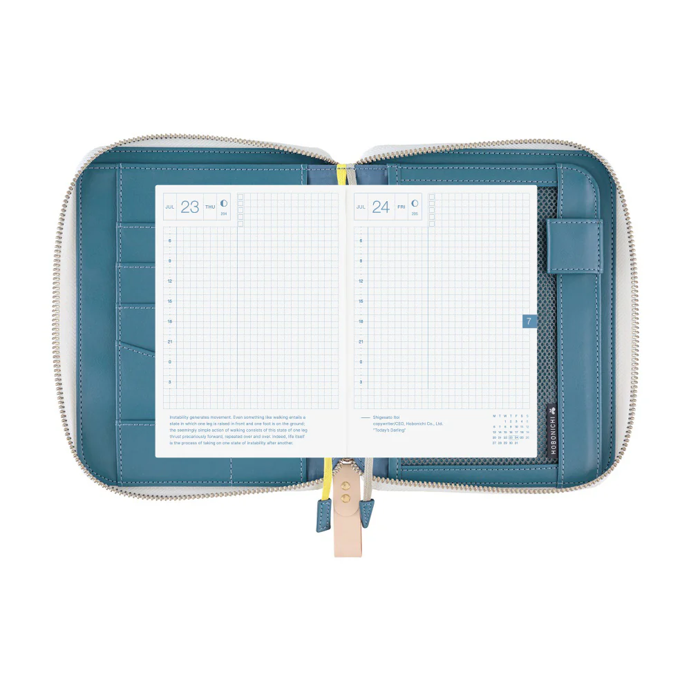 Hobonichi Techo A6 Original Planner Cover - minä perhonen: aalto - Image 8