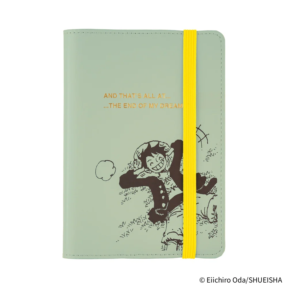 Hobonichi Techo A6 Original Planner Cover - ONE PIECE magazine: End of Luffy’s Dream (Mint Green)