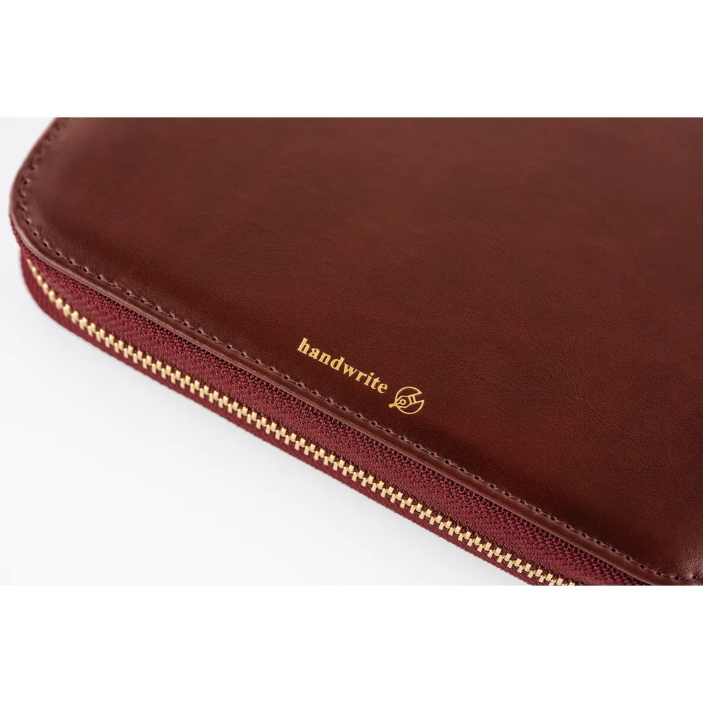 Hobonichi Techo A6 Original Planner Cover - Single Color: Amarone - Image 8