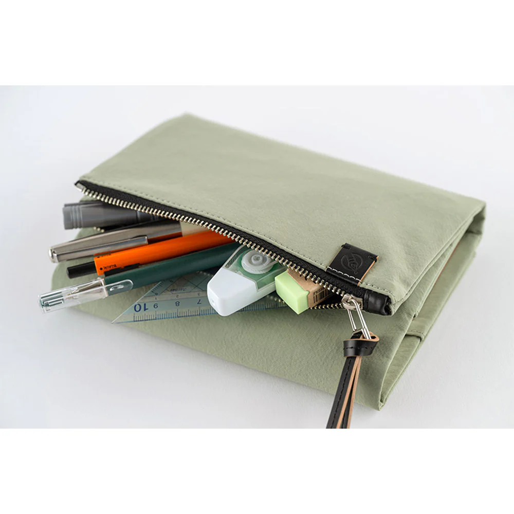 Hobonichi Techo A6 Original Planner Cover - Tragen (Oakmoss) - Image 3