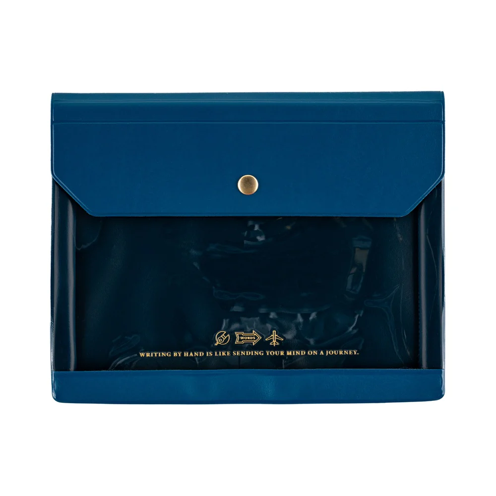 Hobonichi Techo Alettone: Document Case for A6 Size (Navy)