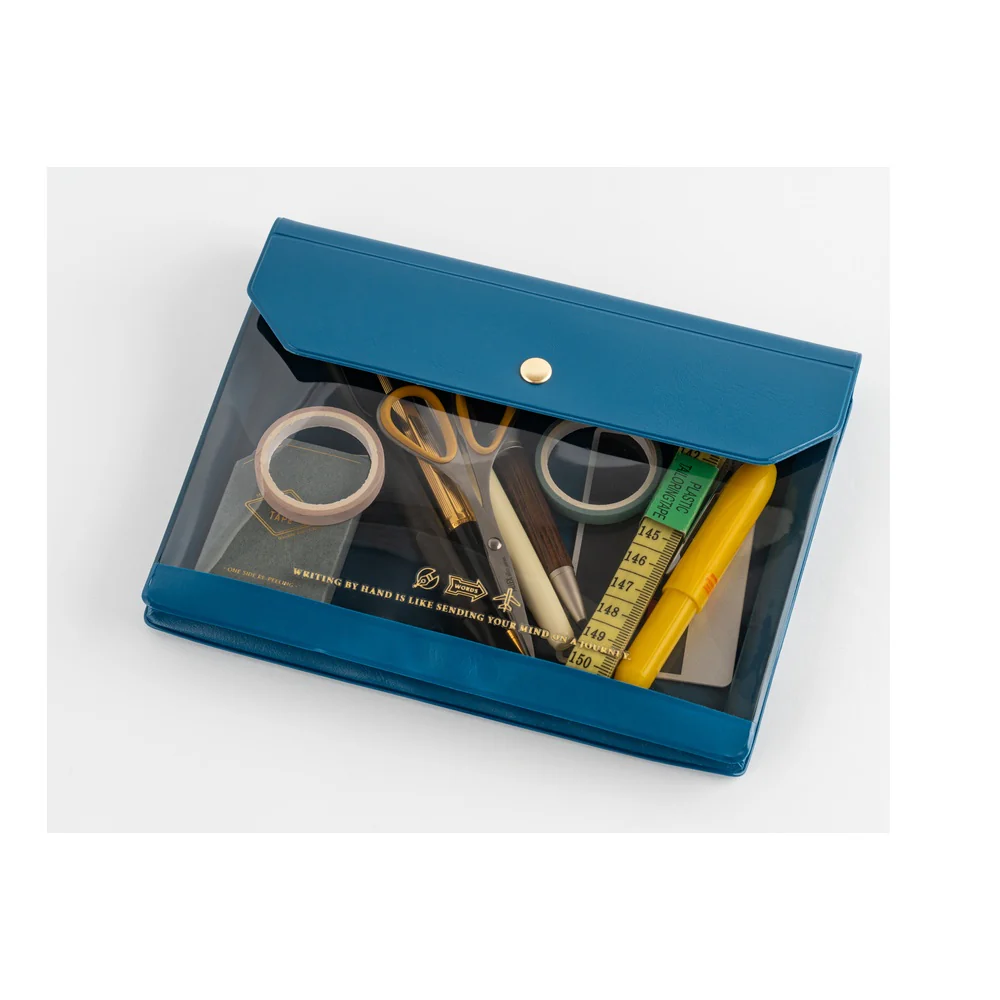 Hobonichi Techo Alettone: Document Case for A6 Size (Navy) - Image 2