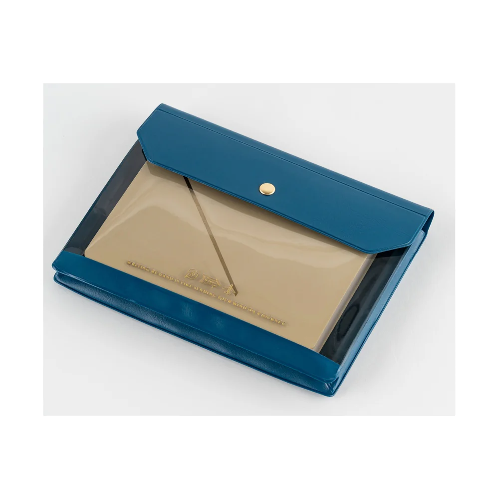Hobonichi Techo Alettone: Document Case for A6 Size (Navy) - Image 4