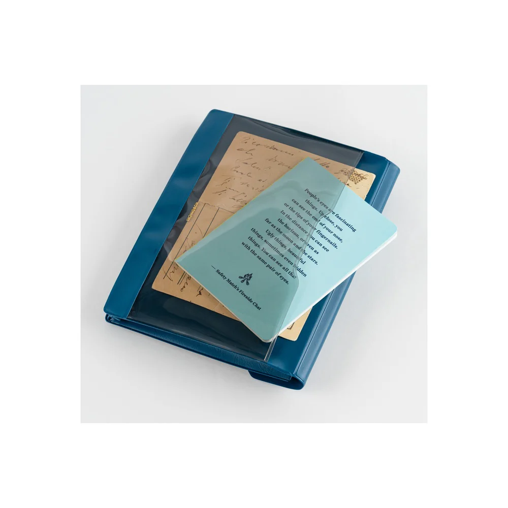 Hobonichi Techo Alettone: Document Case for A6 Size (Navy) - Image 5
