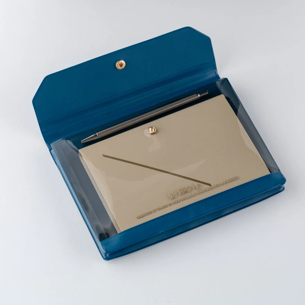 Hobonichi Techo Alettone: Document Case for A6 Size (Navy) - Image 6