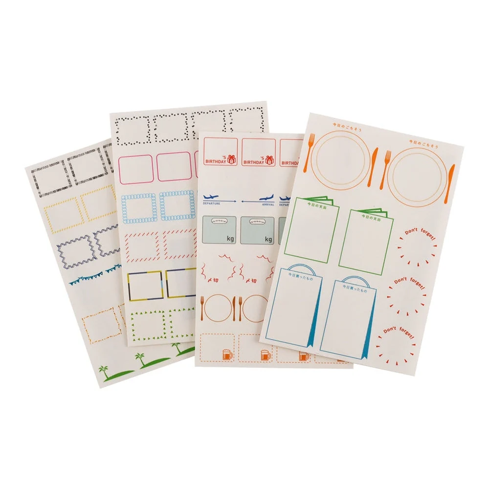 Hobonichi Techo Frame Stickers