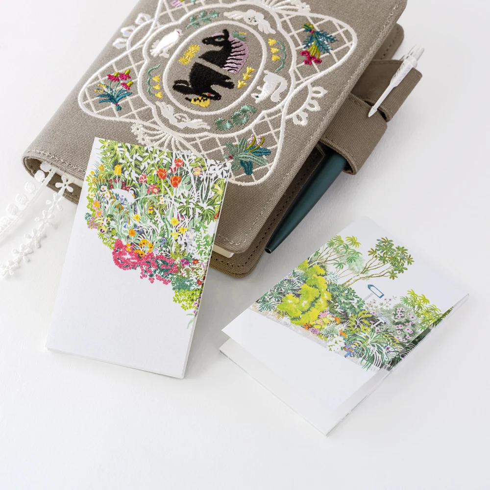 Hobonichi Techo iyo okumi: Brief Message Memos - Some Days Ago (2 Book Set) - Image 2