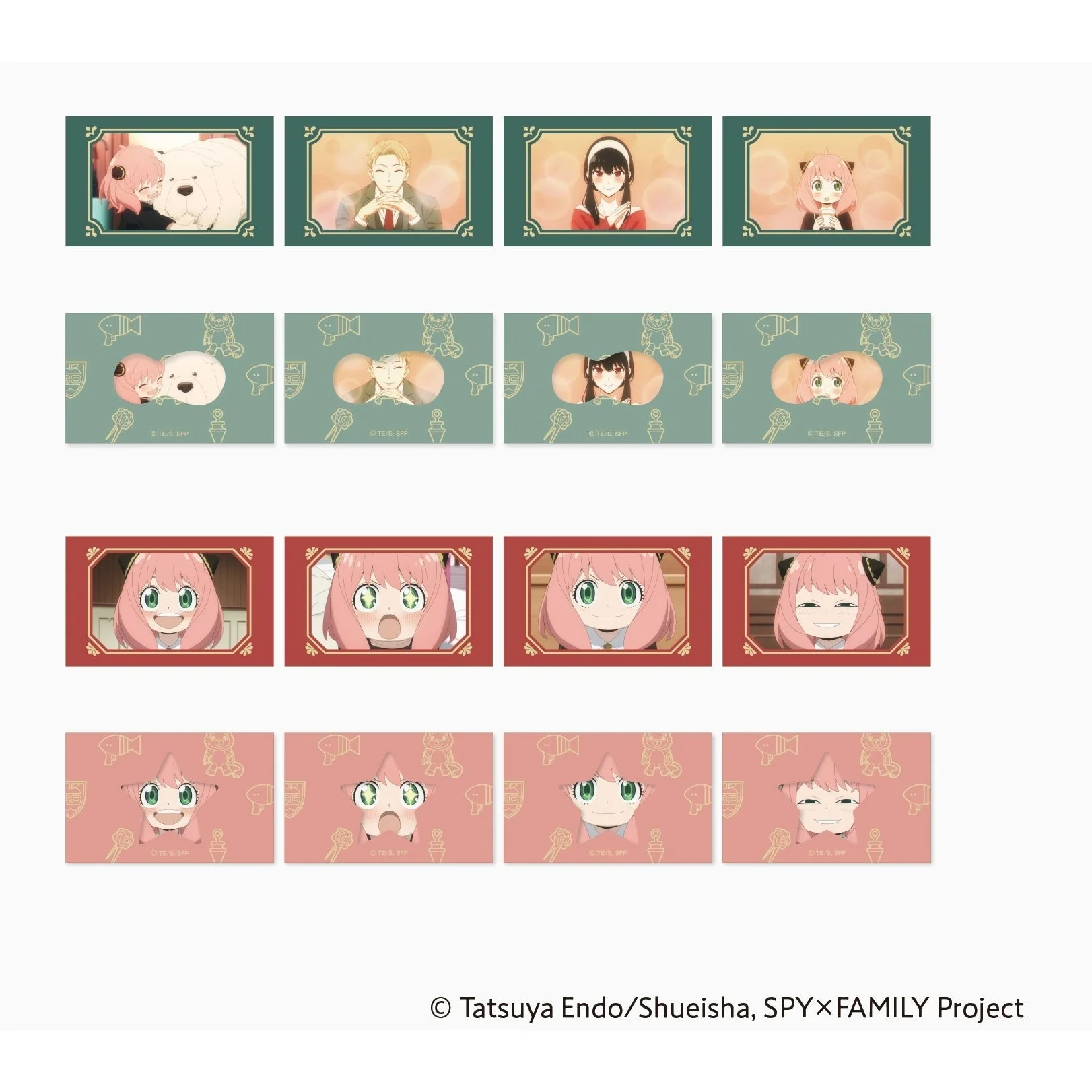 Hobonichi Techo SPY x FAMILY: Mini Letter Memo Set - Image 5