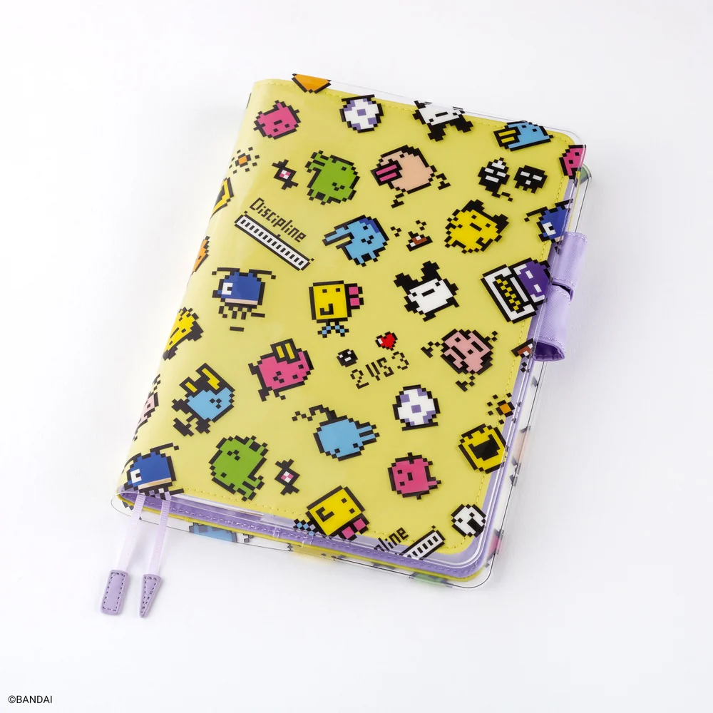 Hobonichi Techo Tamagotchi: Cover on Cover for A5 Size (Colorful Tamagotchi) - Image 2