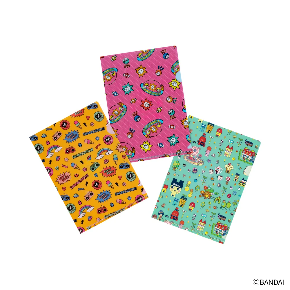 Hobonichi Techo Tamagotchi: Hobonichi Folder Set of 3 for A6 Size (Tamagotchi)