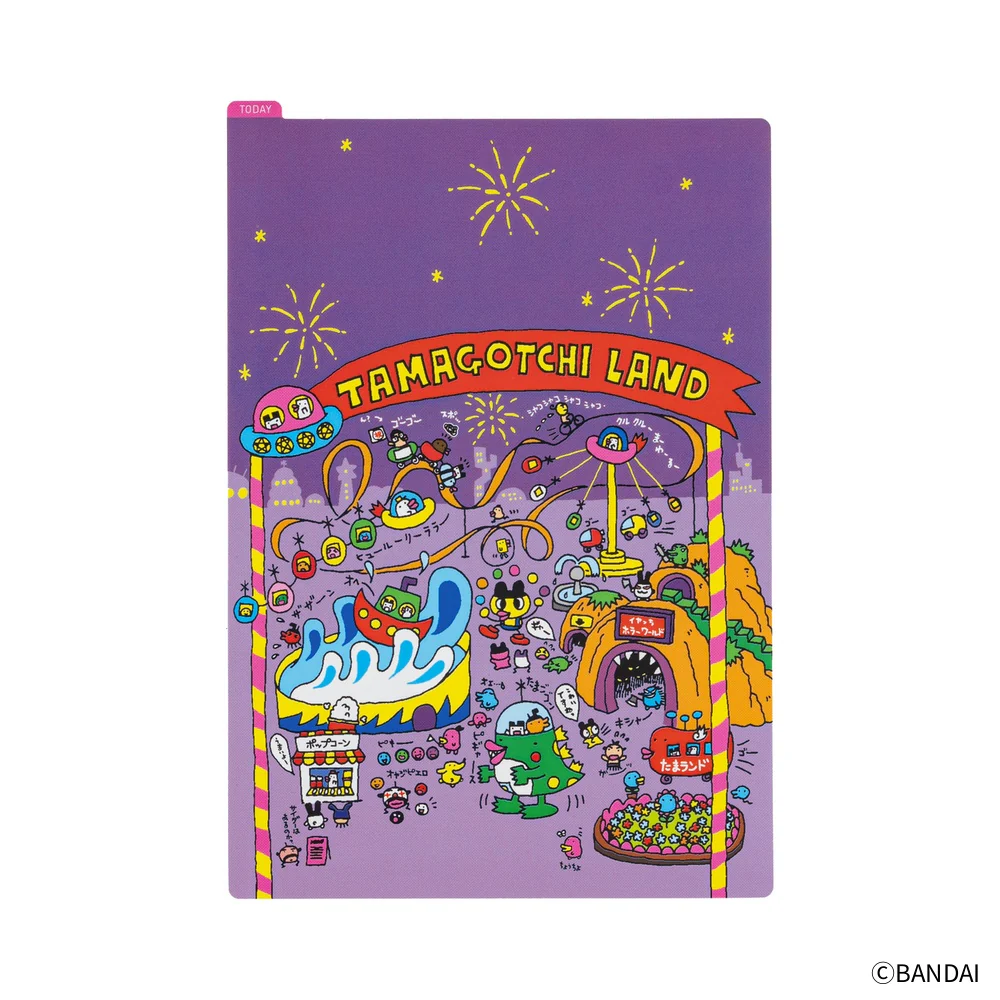 Hobonichi Techo Tamagotchi: Hobonichi Pencil Board for A5 Size (Tamagotchi Land)